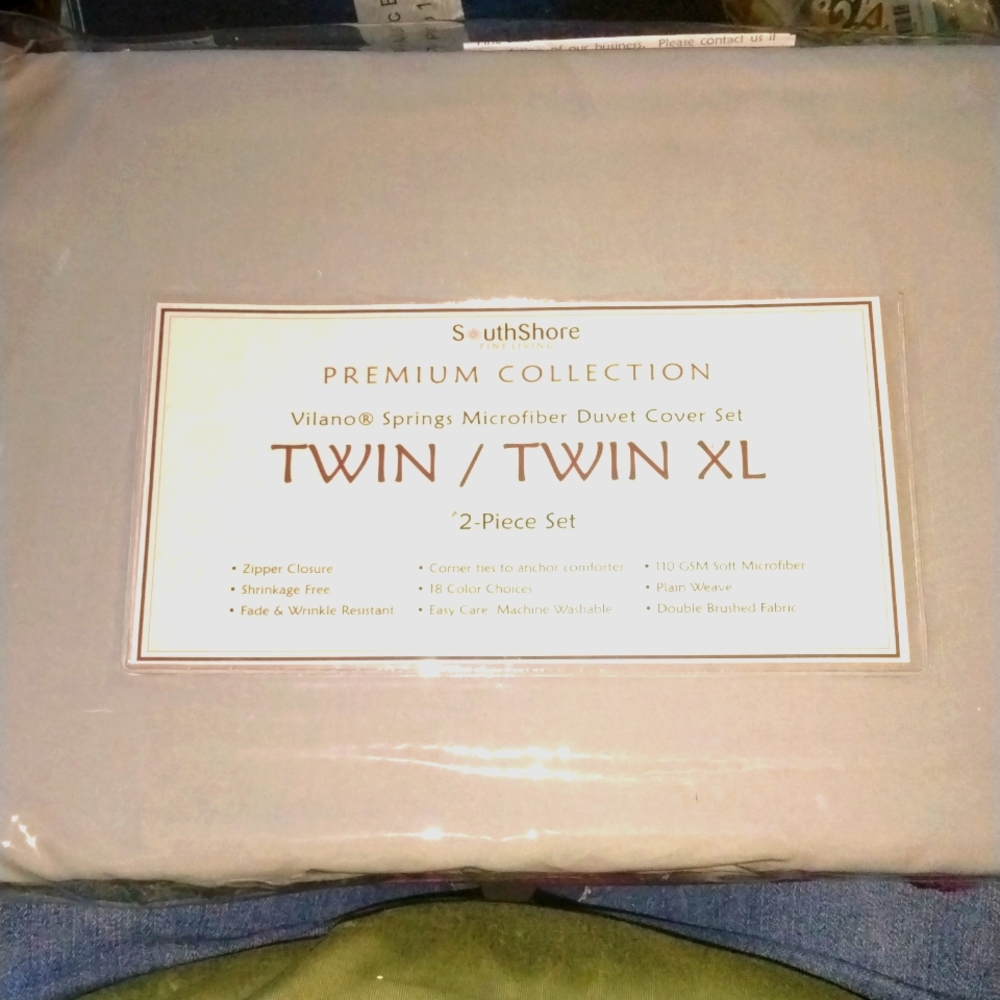South Point 2pc Duvet Cover set: Twin/ Twin XL
